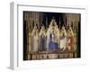 Altarpiece with Madonna and Saints, 14th Century-null-Framed Giclee Print