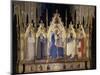 Altarpiece with Madonna and Saints, 14th Century-null-Mounted Giclee Print