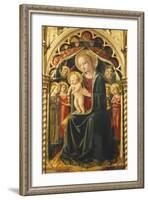 Altarpiece with Madonna with Child-null-Framed Giclee Print