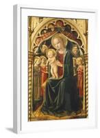 Altarpiece with Madonna with Child-null-Framed Giclee Print