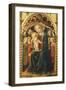 Altarpiece with Madonna with Child-null-Framed Giclee Print