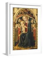 Altarpiece with Madonna with Child-null-Framed Giclee Print