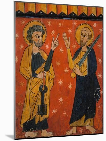Altarpiece with Saints Peter and Paul-Master of Soriguerola-Mounted Giclee Print