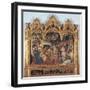 Altarpiece with the Adoration of the Magi-Gentile di Niccol (Fabriano)-Framed Giclee Print