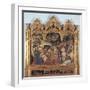 Altarpiece with the Adoration of the Magi-Gentile di Niccol (Fabriano)-Framed Giclee Print