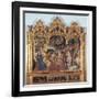 Altarpiece with the Adoration of the Magi-Gentile di Niccol (Fabriano)-Framed Giclee Print