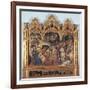 Altarpiece with the Adoration of the Magi-Gentile di Niccol (Fabriano)-Framed Giclee Print