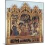 Altarpiece with the Adoration of the Magi-Gentile di Niccol (Fabriano)-Mounted Giclee Print