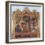 Altarpiece with the Adoration of the Magi-Gentile di Niccol (Fabriano)-Framed Giclee Print