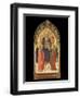 Altarpiece with the Madonna and Child with Two Angels-Fra Angelico-Framed Giclee Print