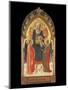 Altarpiece with the Madonna and Child with Two Angels-Fra Angelico-Mounted Giclee Print