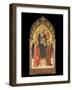 Altarpiece with the Madonna and Child with Two Angels-Fra Angelico-Framed Giclee Print