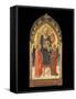 Altarpiece with the Madonna and Child with Two Angels-Fra Angelico-Framed Stretched Canvas