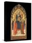 Altarpiece with the Madonna and Child with Two Angels-Fra Angelico-Stretched Canvas