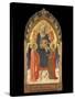 Altarpiece with the Madonna and Child with Two Angels-Fra Angelico-Stretched Canvas