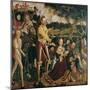 Altarpiece with the Martyrdom of Saint Catharine, Central Panel-Lucas Cranach the Elder-Mounted Giclee Print