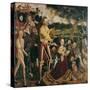 Altarpiece with the Martyrdom of Saint Catharine, Central Panel-Lucas Cranach the Elder-Stretched Canvas