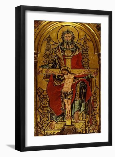 Altarpiece with the Trinity, Ca 1250-null-Framed Giclee Print