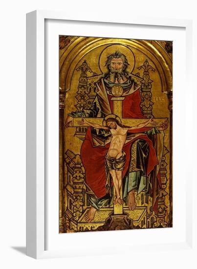 Altarpiece with the Trinity, Ca 1250-null-Framed Giclee Print