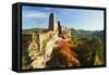 Altdahn Castle, Dahn, Palatinate Forest, Rhineland-Palatinate, Germany, Europe-Jochen Schlenker-Framed Stretched Canvas