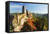 Altdahn Castle, Dahn, Palatinate Forest, Rhineland-Palatinate, Germany, Europe-Jochen Schlenker-Framed Stretched Canvas