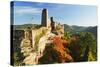 Altdahn Castle, Dahn, Palatinate Forest, Rhineland-Palatinate, Germany, Europe-Jochen Schlenker-Stretched Canvas