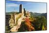 Altdahn Castle, Dahn, Palatinate Forest, Rhineland-Palatinate, Germany, Europe-Jochen Schlenker-Mounted Photographic Print