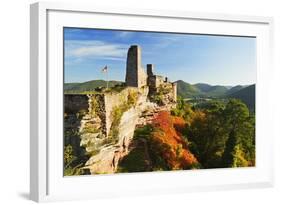 Altdahn Castle, Dahn, Palatinate Forest, Rhineland-Palatinate, Germany, Europe-Jochen Schlenker-Framed Photographic Print