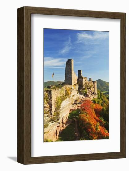 Altdahn Castle, Dahn, Palatinate Forest, Rhineland-Palatinate, Germany, Europe-Jochen Schlenker-Framed Photographic Print