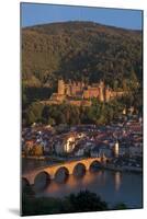 Alte Brucke over River Neckar at Heidelberg, Baden-Wurttemberg, Germany, Europe-Charles Bowman-Mounted Photographic Print