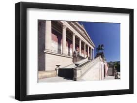 Alte Nationalgalerie (Old National Gallery), Museum Island, UNESCO World Heritge Site, Mitte, Berli-Markus Lange-Framed Photographic Print