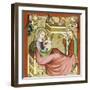 Altenberger Altar (Detail aus dem linker Flügel): Geburt Christi-Rhenish Master-Framed Giclee Print