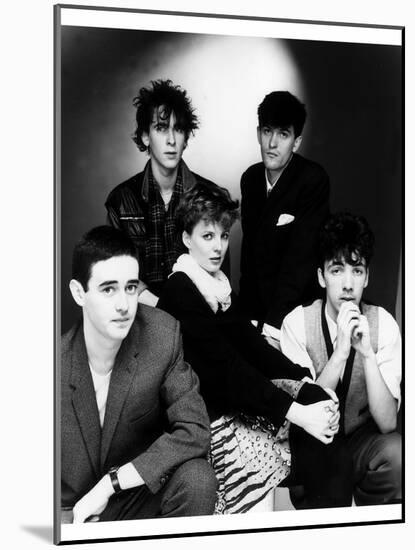 Altered Images Pop Group with Clare Grogan as Singer c.1985-null-Mounted Photographic Print