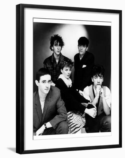 Altered Images Pop Group with Clare Grogan as Singer c.1985-null-Framed Photographic Print