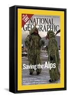 Alternate Cover of the February, 2006 National Geographic Magazine-Melissa Farlow-Framed Stretched Canvas