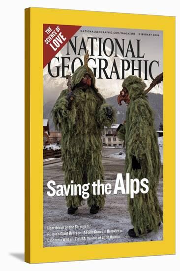 Alternate Cover of the February, 2006 National Geographic Magazine-Melissa Farlow-Stretched Canvas