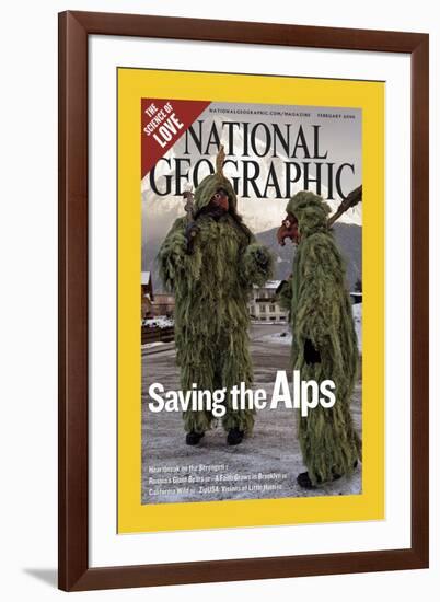 Alternate Cover of the February, 2006 National Geographic Magazine-Melissa Farlow-Framed Photographic Print