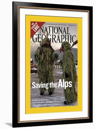 Alternate Cover of the February, 2006 National Geographic Magazine-Melissa Farlow-Framed Photographic Print