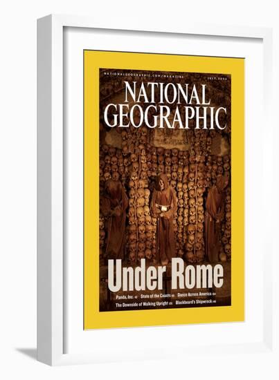 Alternate Cover of the July, 2006 National Geographic Magazine-Stephen Alvarez-Framed Photographic Print