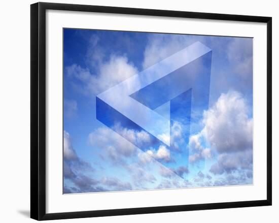 Alternate Dimensions, Conceptual Artwork-Victor De Schwanberg-Framed Premium Photographic Print