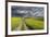 Alternating patterns of yellow canola and green wheat, Palouse region of Eastern Washington State.-Adam Jones-Framed Photographic Print