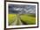 Alternating patterns of yellow canola and green wheat, Palouse region of Eastern Washington State.-Adam Jones-Framed Photographic Print