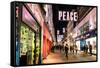 Alternative festive Christmas lights in Carnaby Street, Soho, London, England, United Kingdom, Euro-Fraser Hall-Framed Stretched Canvas