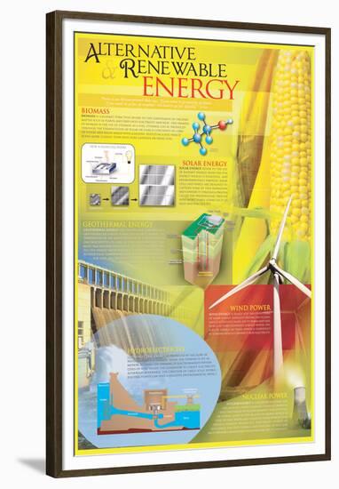 Alternative Renewable Energy-null-Framed Premium Giclee Print