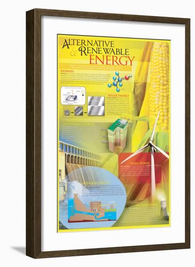 Alternative Renewable Energy-null-Framed Art Print