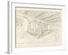 Altes Museum Berlin: View of the Staircase, 1852-Karl Friedrich Schinkel-Framed Giclee Print