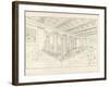 Altes Museum Berlin: View of the Staircase, 1852-Karl Friedrich Schinkel-Framed Giclee Print