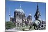 Altes Museum with Berlin Cathedral, Berlin, Germany-Hans Peter Merten-Mounted Photographic Print