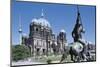 Altes Museum with Berlin Cathedral, Berlin, Germany-Hans Peter Merten-Mounted Photographic Print