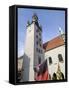 Altes Rathaus (Old Town Hall), Marienplatz, Munich (Munchen), Bavaria (Bayern), Germany-Gary Cook-Framed Stretched Canvas